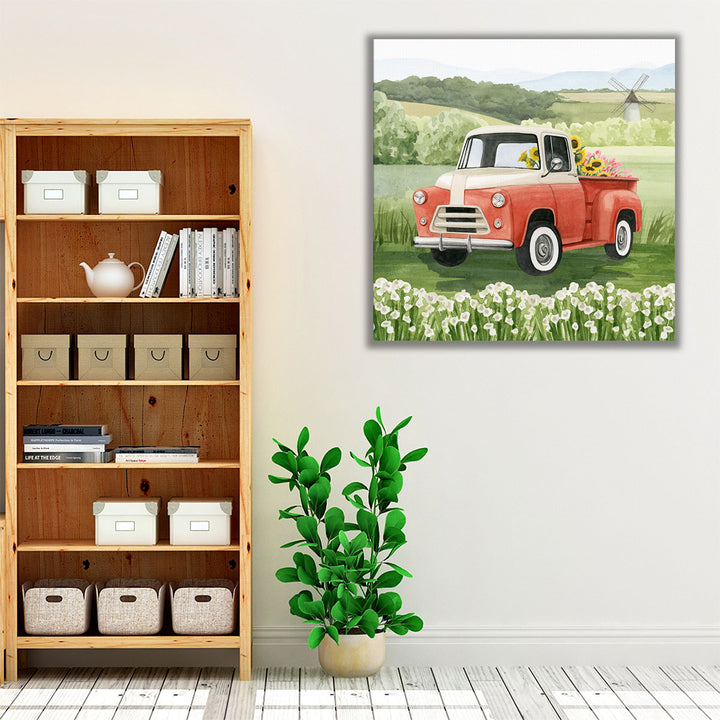 Flower Farm I - Canvas Print Wall Art