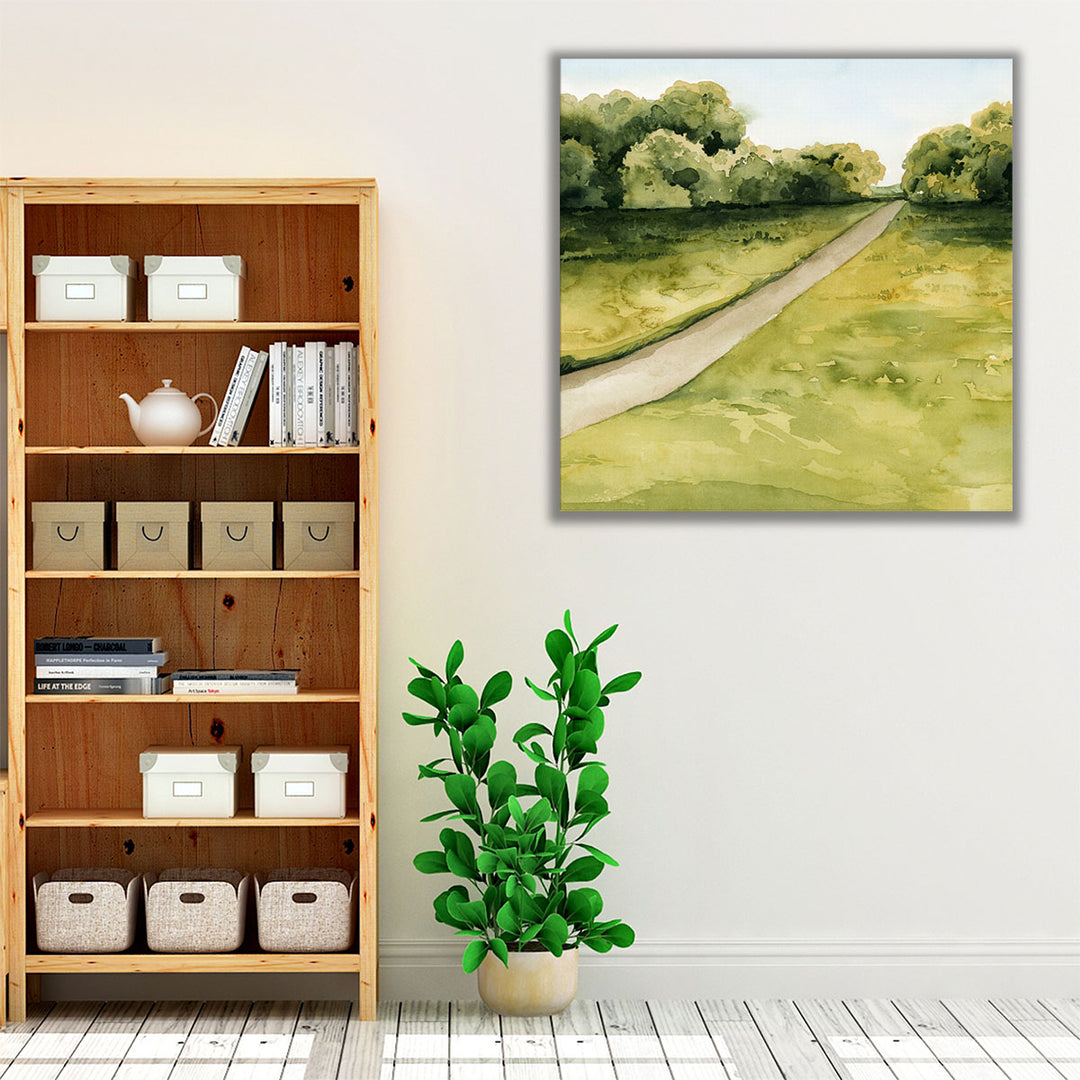 Golden Walk I - Canvas Print Wall Art