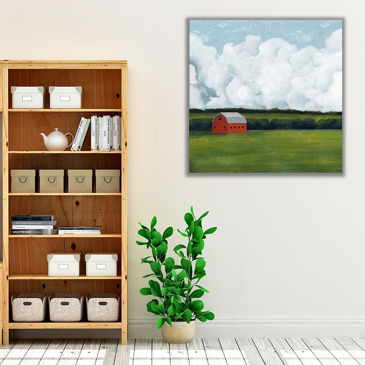 Lone Barn I - Canvas Print Wall Art