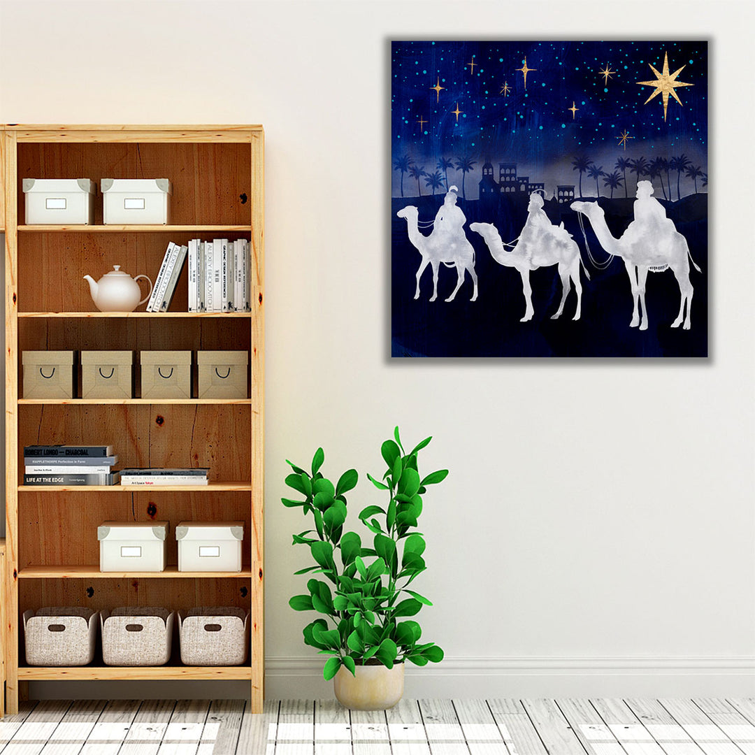 Midnight Star Of Bethlehem II - Canvas Print Wall Art