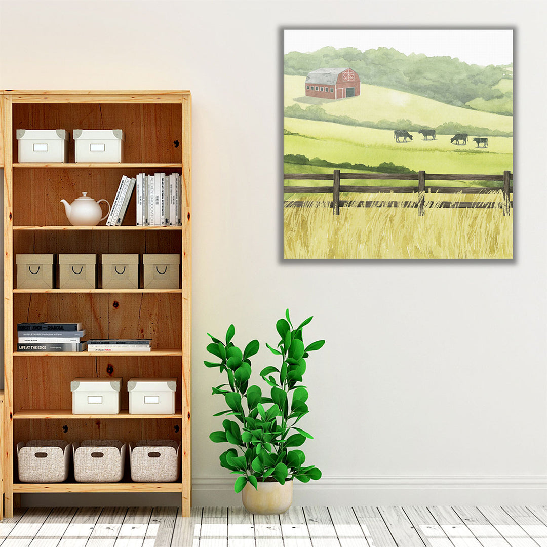 Sunlit Graze I - Canvas Print Wall Art