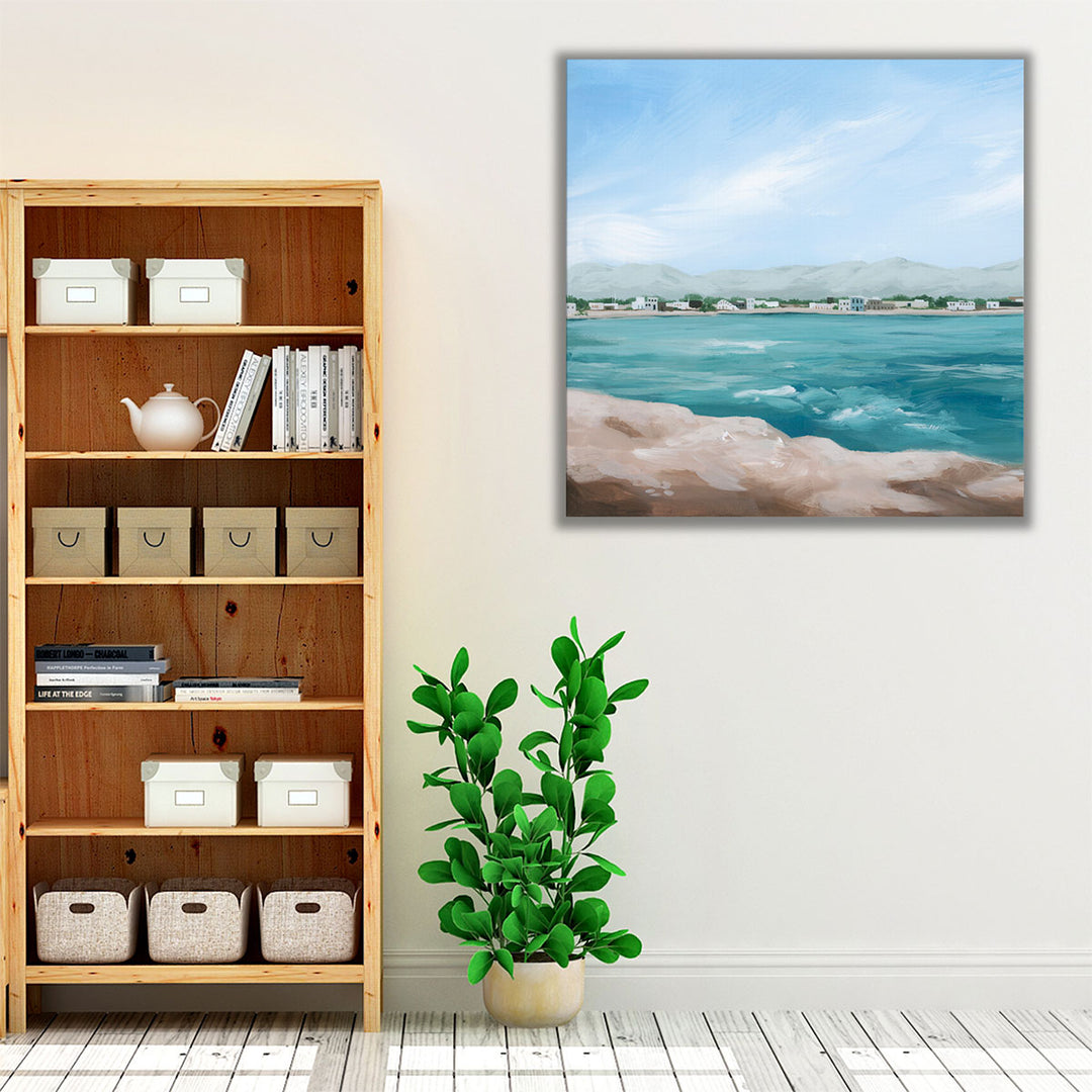 Turquoise Isle I - Canvas Print Wall Art