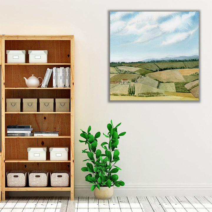 Tuscan Farmland I - Canvas Print Wall Art