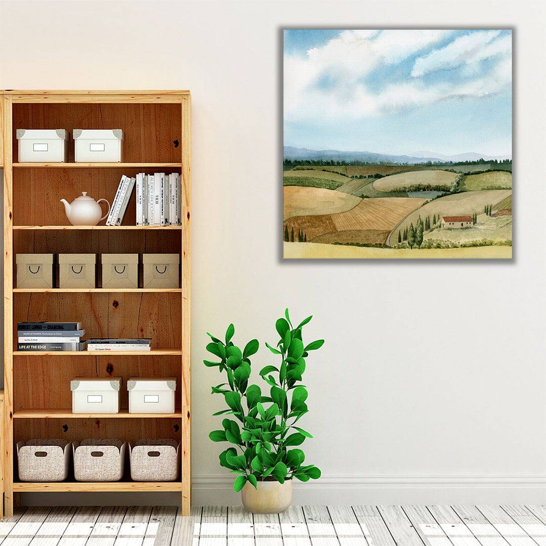 Tuscan Farmland II - Canvas Print Wall Art