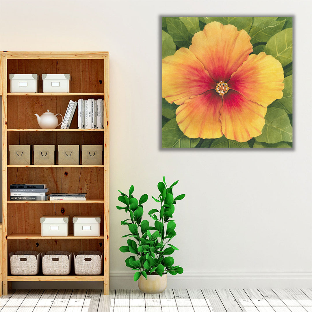 Wild Hibiscus I - Canvas Print Wall Art