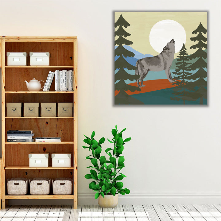 Trailside Animals VI - Canvas Print Wall Art