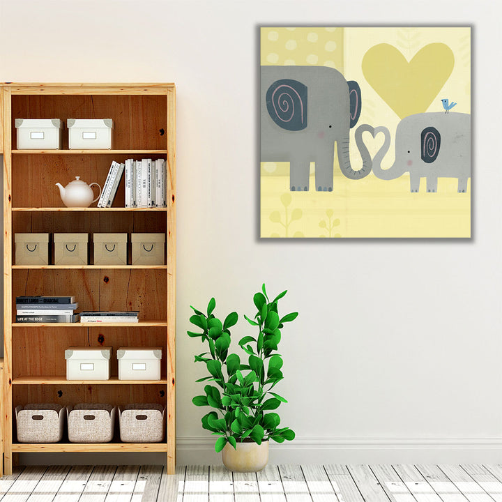 Mama and Me III - Canvas Print Wall Art