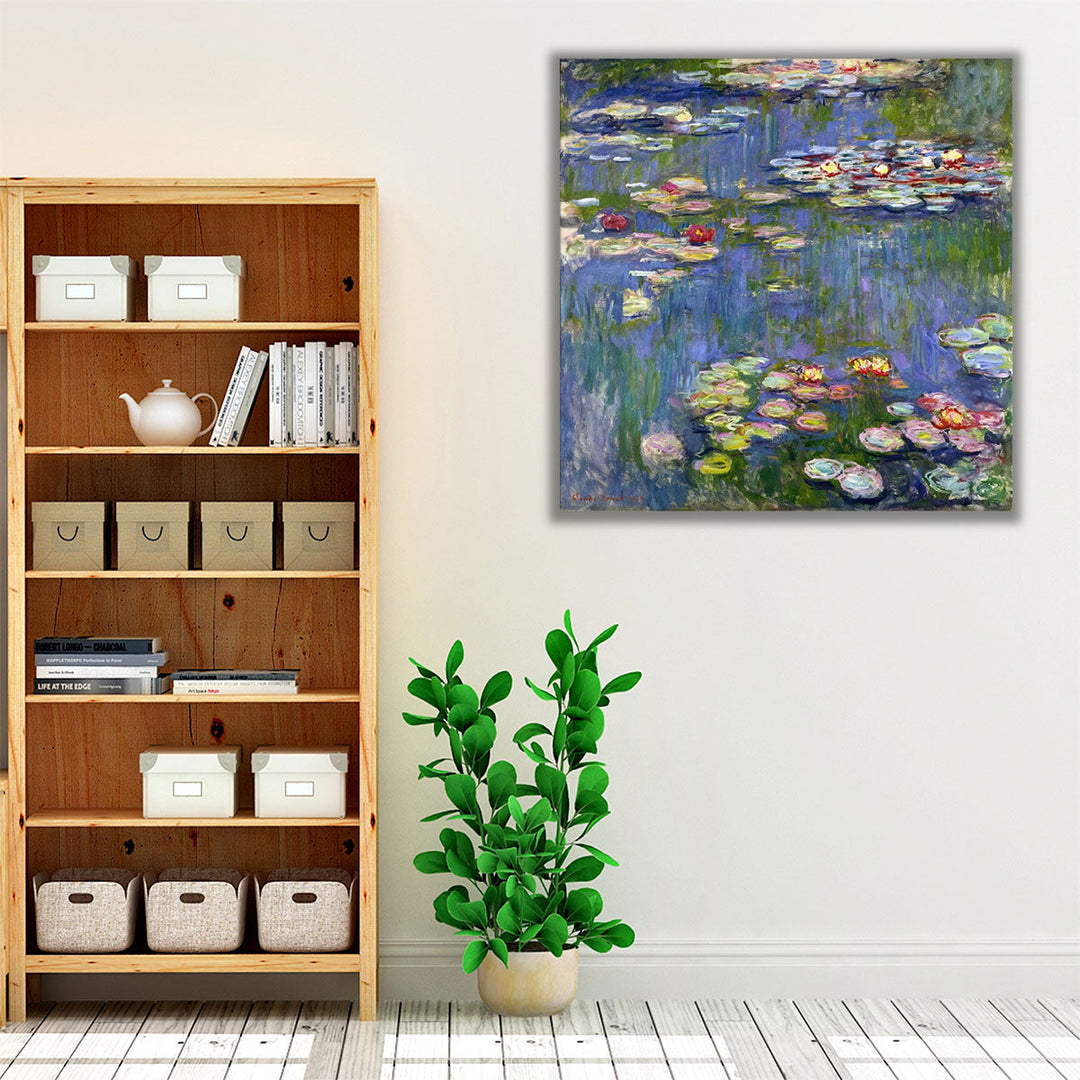 Water Lilies, 1916 - Canvas Print Wall Art