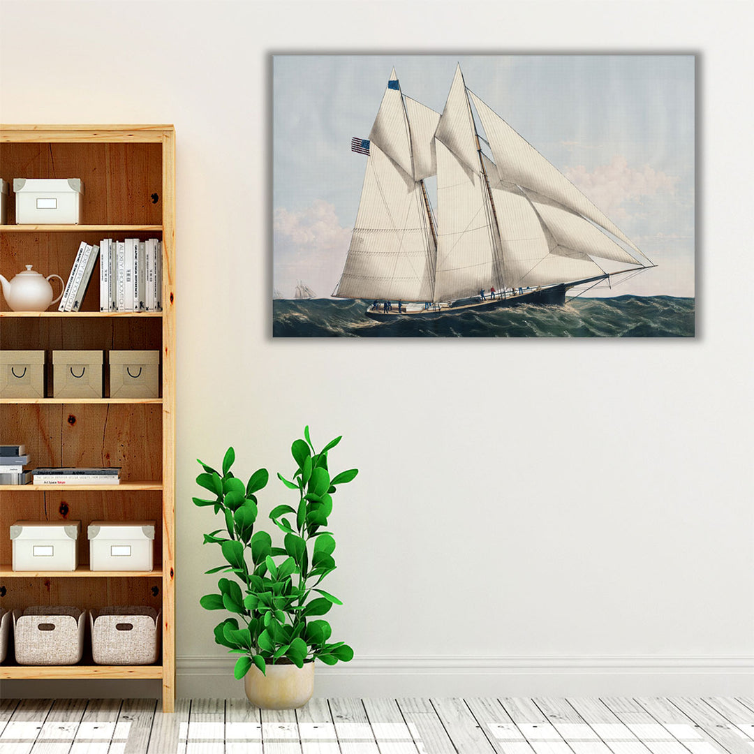 Antique Yachts IV - Canvas Print Wall Art