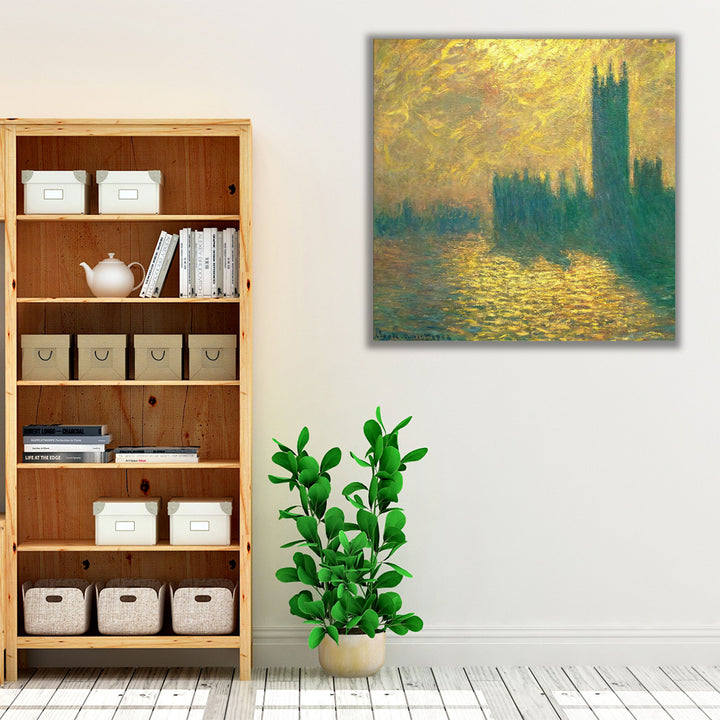 Houses of Parliament, 1904 - Canvas Print Wall Art