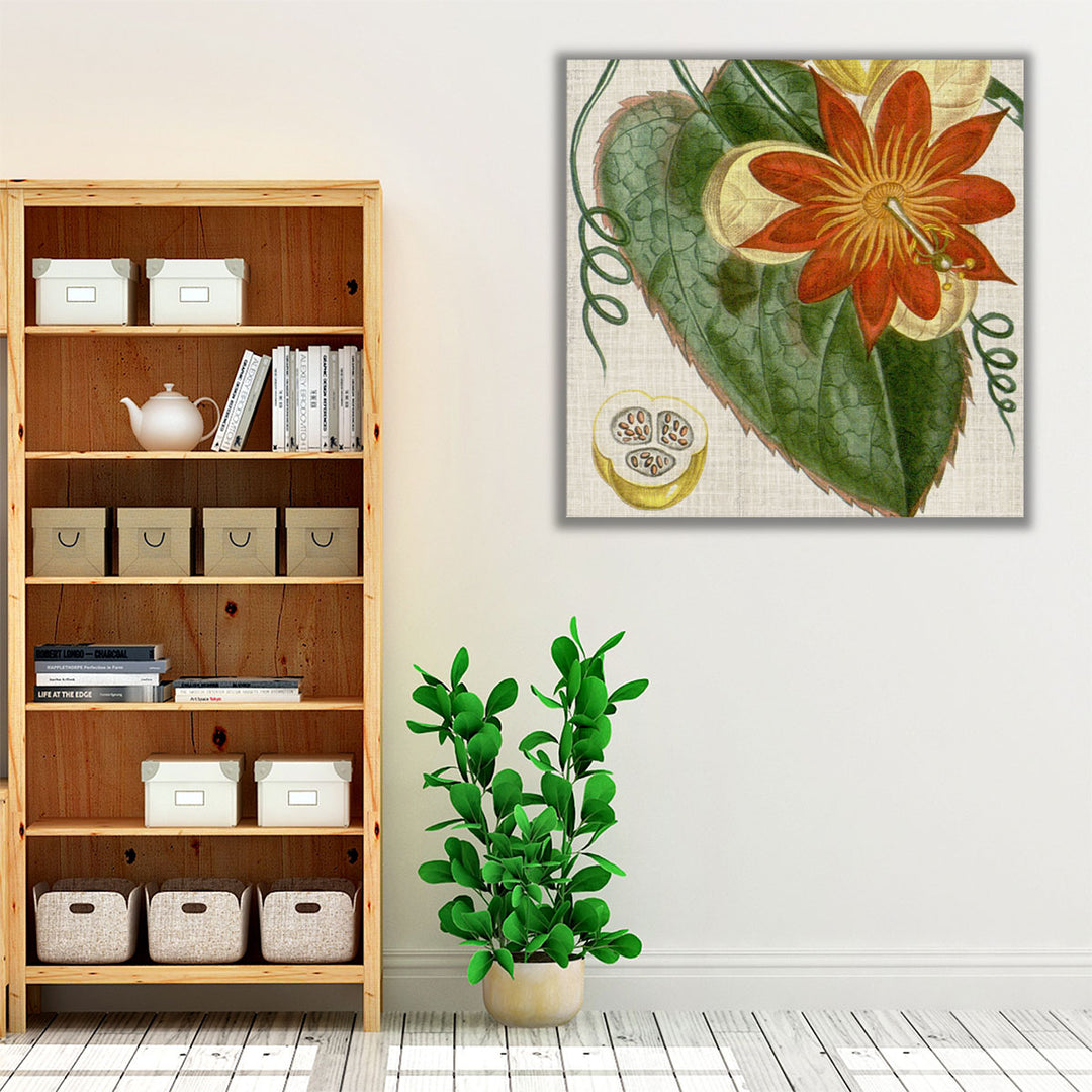 Cropped Turpin Tropicals I - Canvas Print Wall Art