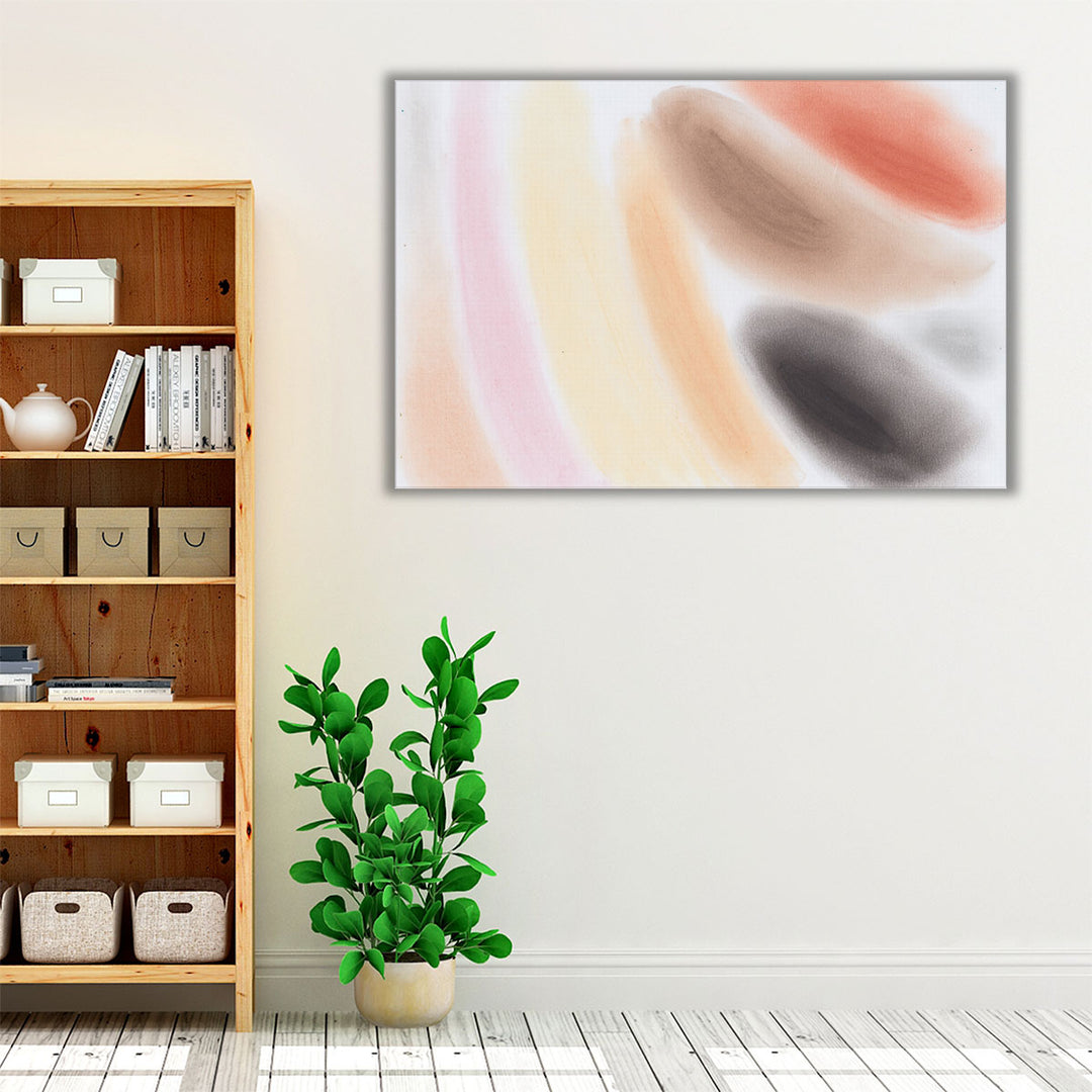 Lines Of Color 1 - Canvas Print Wall Art