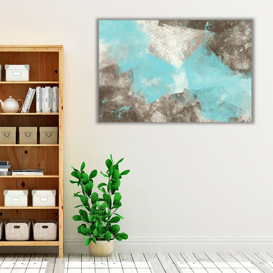 High Top Coastal View - Canvas Print Wall Art