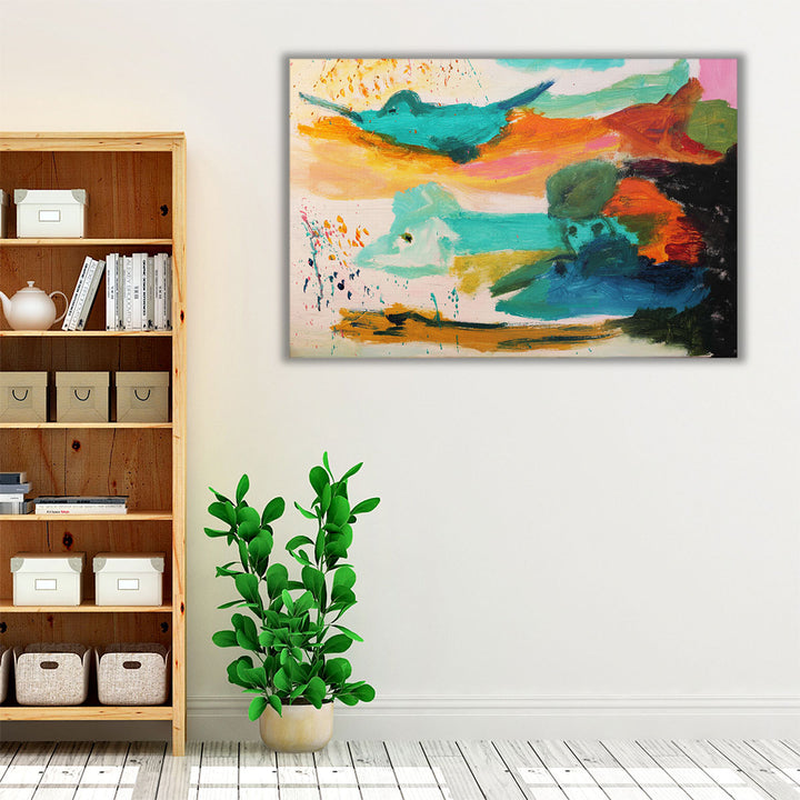 Floating - Canvas Print Wall Art