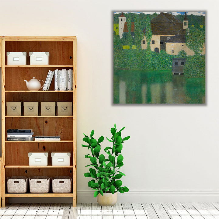 Water Castle - Canvas Print Wall Art