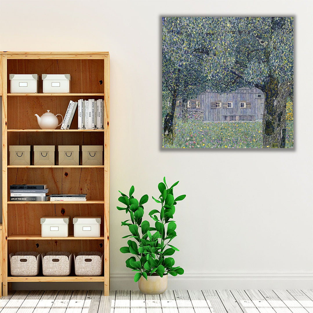 Farmhouse in Upper Austria - Canvas Print Wall Art