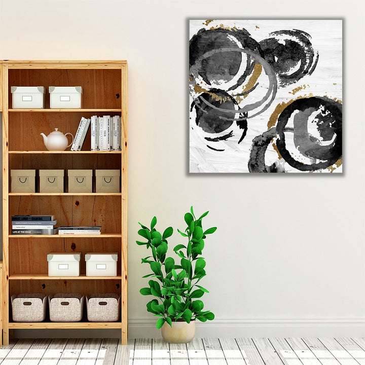 Abstract Circle - Canvas Print Wall Art