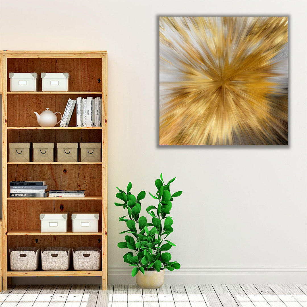Golden Wall Art, Framed Abstract Wall Art, Oversized Best Wall Decor for Living Room | Light