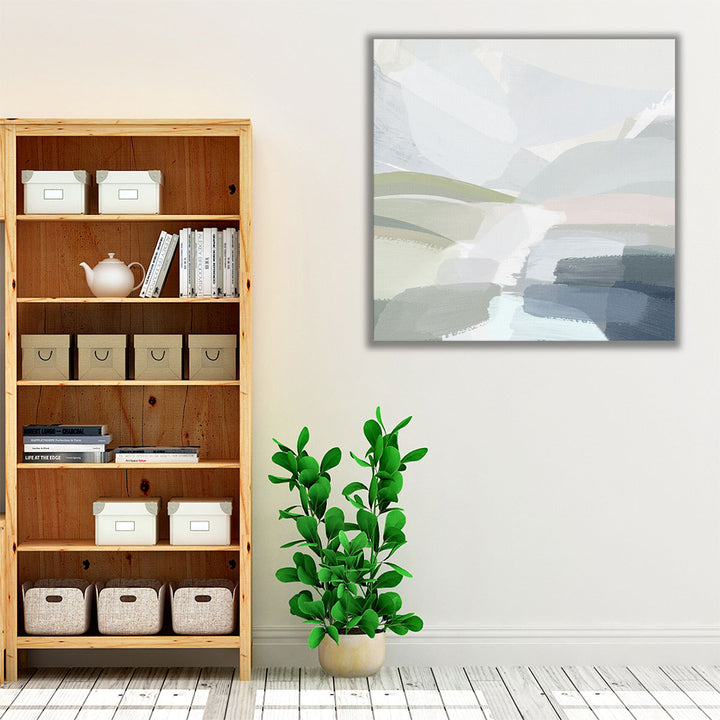 Brush Stroke Landscape - Canvas Print Wall Art