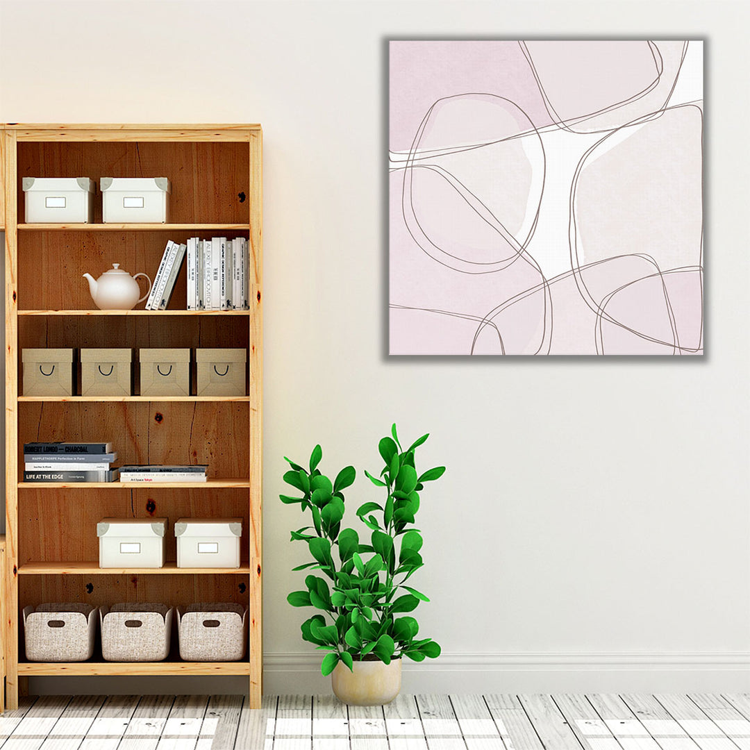 Modern Lines And Shapes - Canvas Print Wall Art