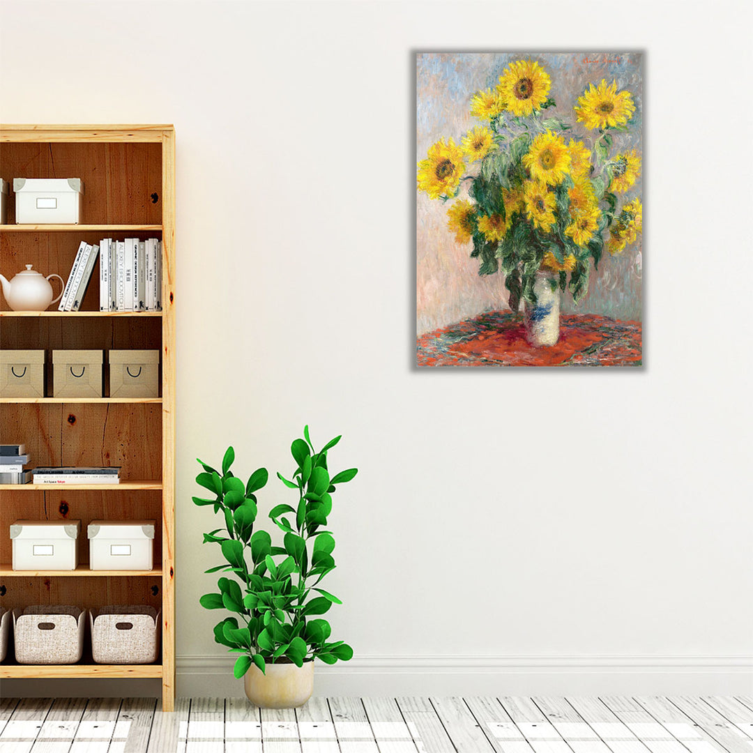 Bouquet of Sunflowers, 1881 - Canvas Print Wall Art