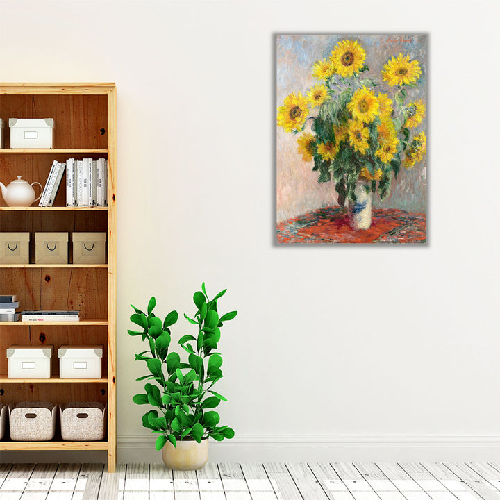 Bouquet of Sunflowers, 1881 - Canvas Print Wall Art