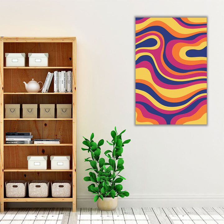 Groovy Swirl - Canvas Print Wall Art