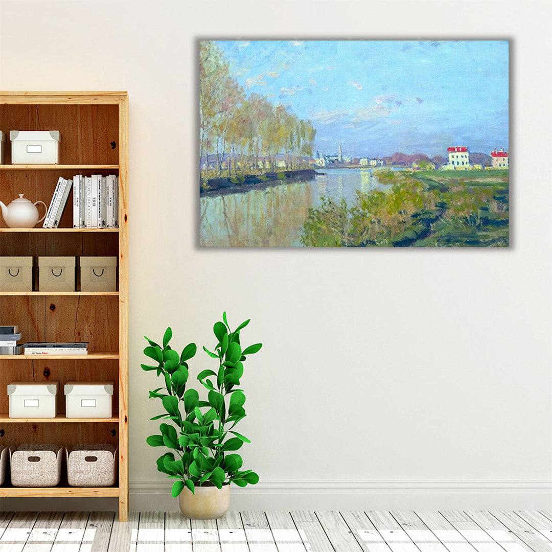 The Seine at Argenteuil - Canvas Print Wall Art