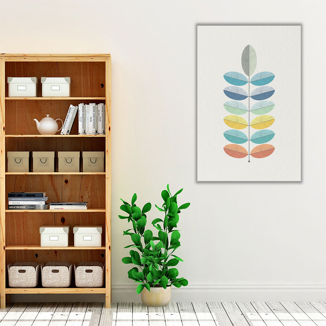 Mid Century Brights 2 - Canvas Print Wall Art