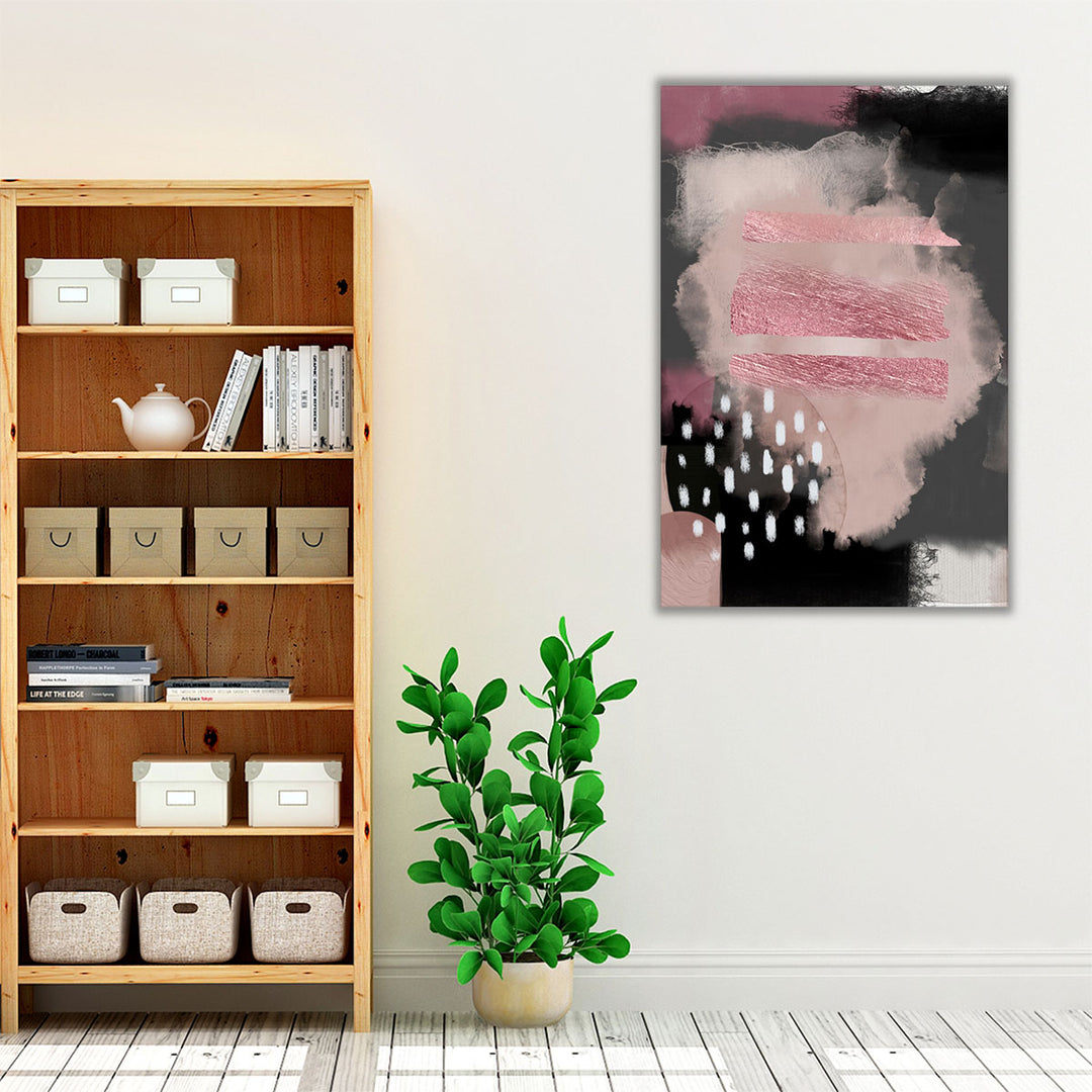 Pink Meditation - Canvas Print Wall Art