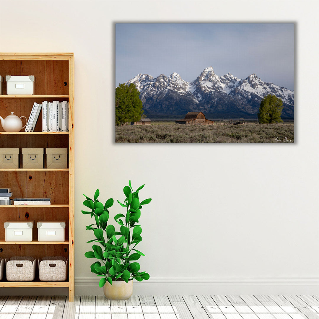 Mountains of Wyoming II - Canvas Print Wall Art