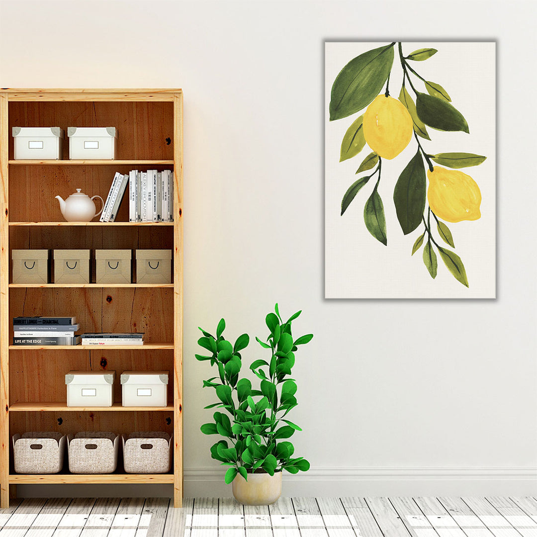 Lemon Branch II - Canvas Print Wall Art