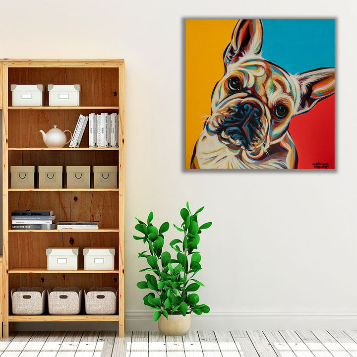 Chroma Dogs III - Canvas Print Wall Art