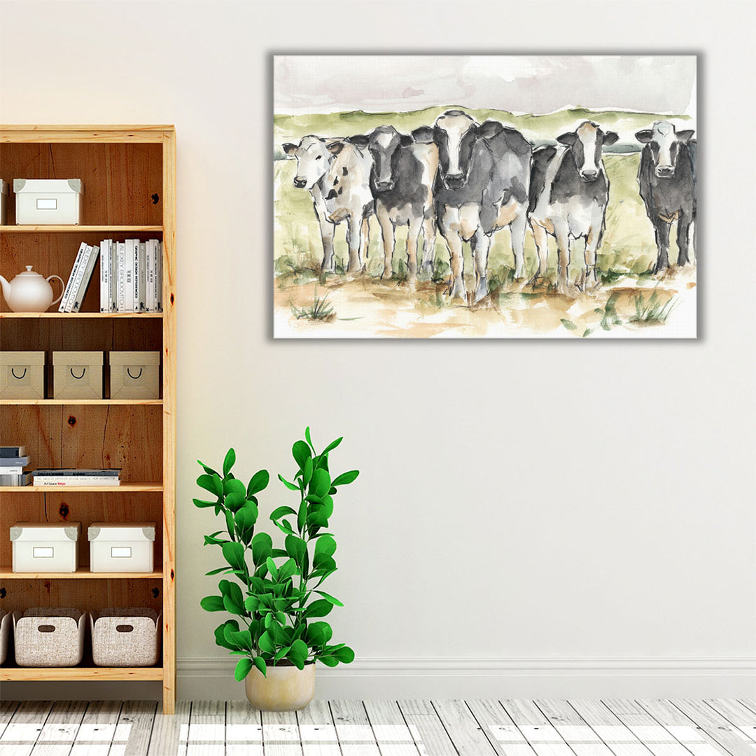 Field Days II - Canvas Print Wall Art