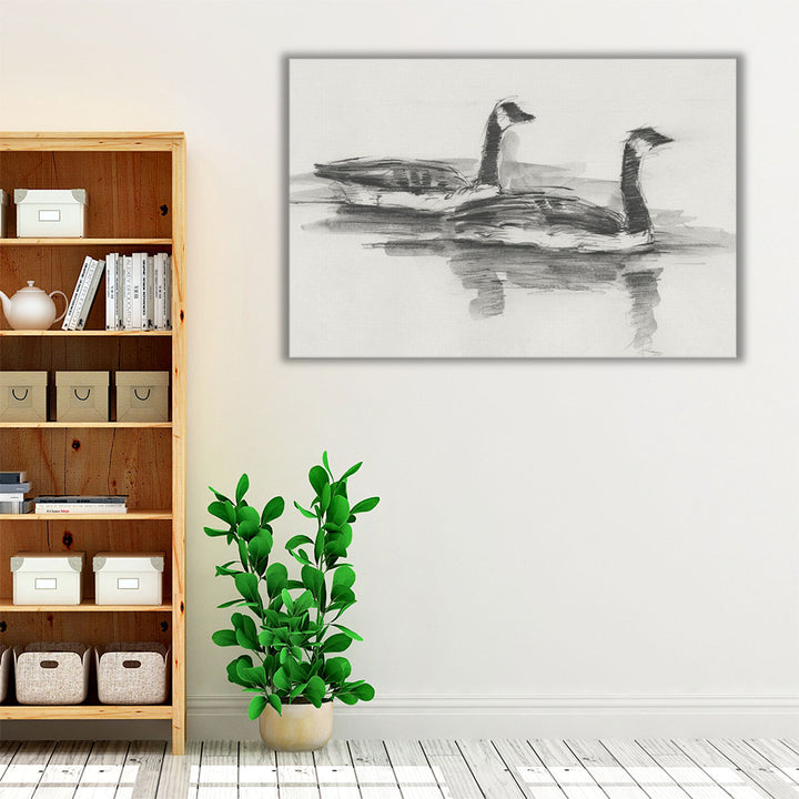 Geese Study I - Canvas Print Wall Art