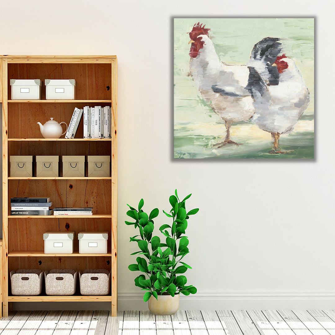 Chicken Run II - Canvas Print Wall Art