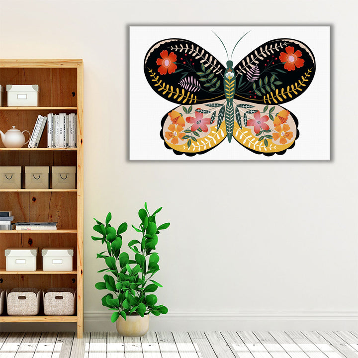 Butterfly Petals I - Canvas Print Wall Art