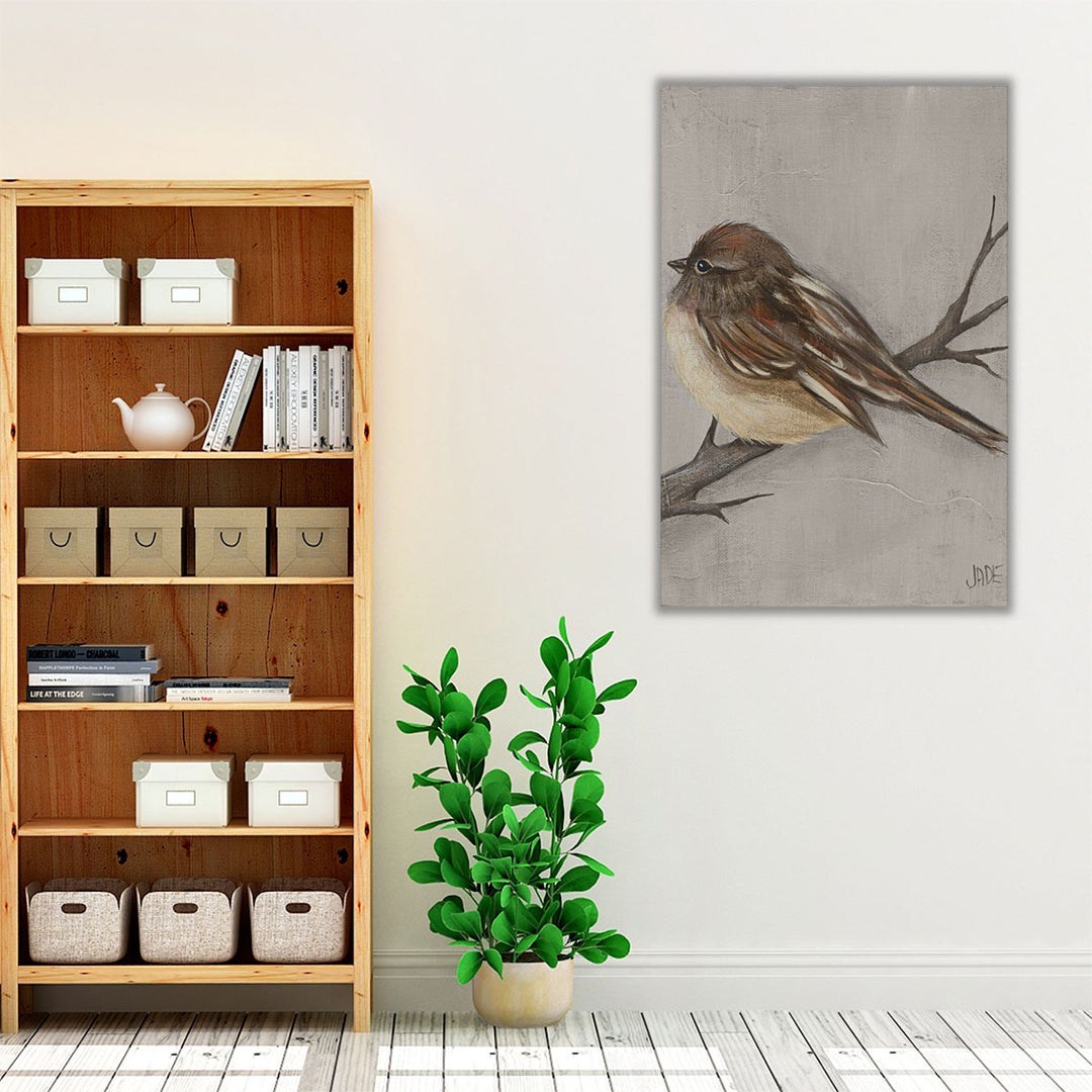 Winter Bird III - Canvas Print Wall Art