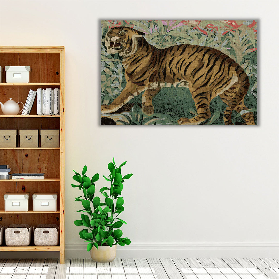 Concrete Jungle Cat II - Canvas Print Wall Art