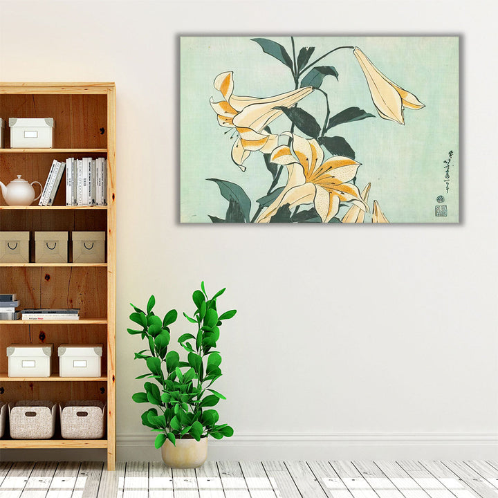 Lilies - Canvas Print Wall Art