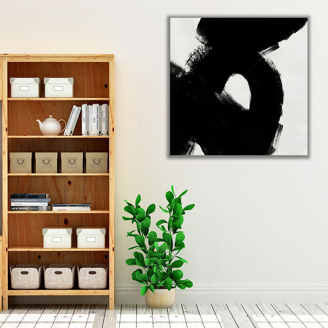 Block Brushwork IV - Canvas Print Wall Art