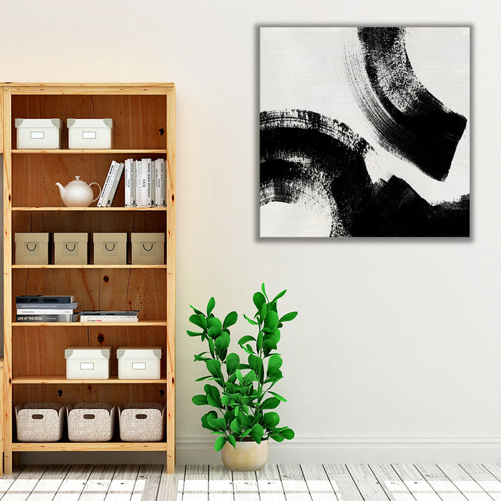 Block Brushwork VI - Canvas Print Wall Art