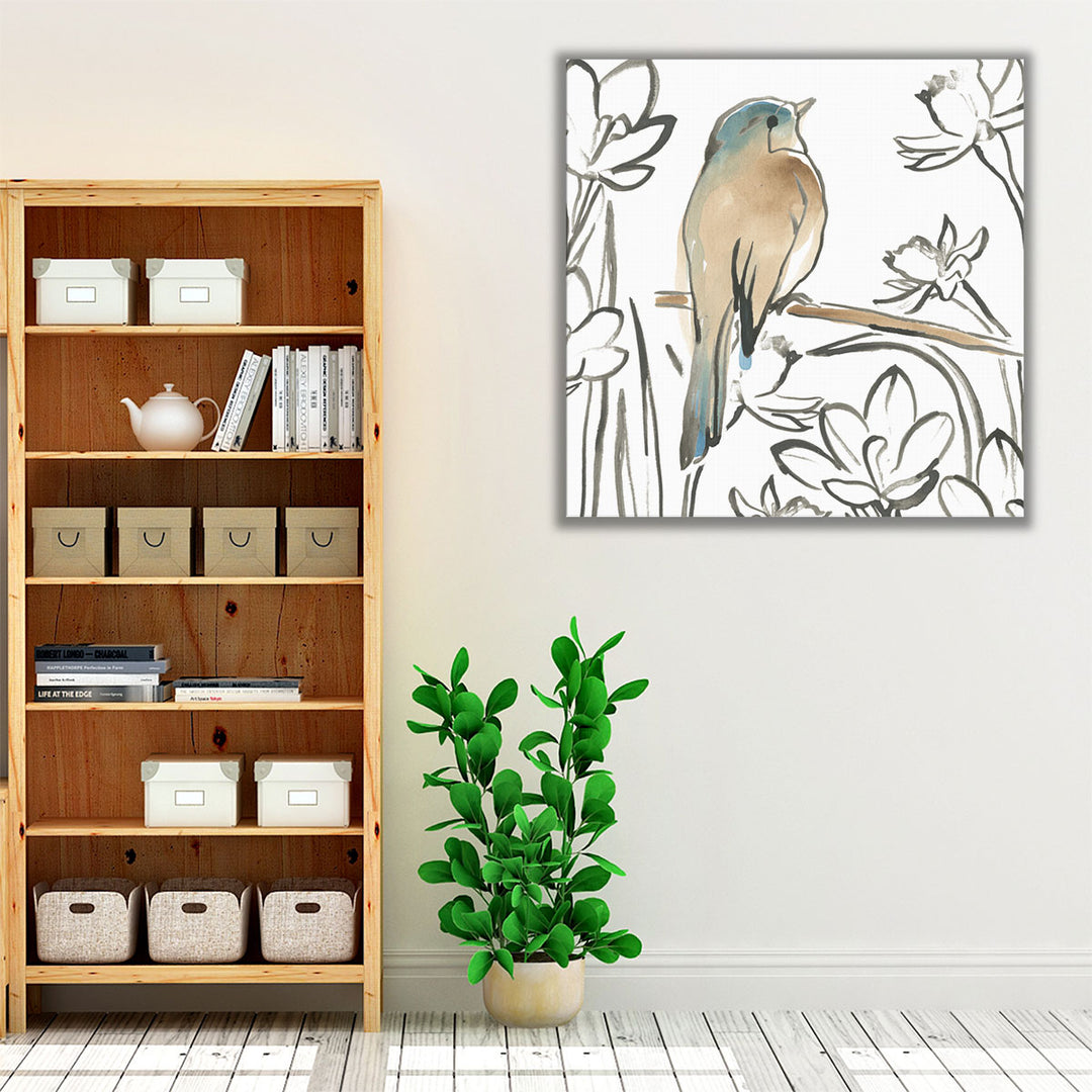 Songbird Meadow III - Canvas Print Wall Art