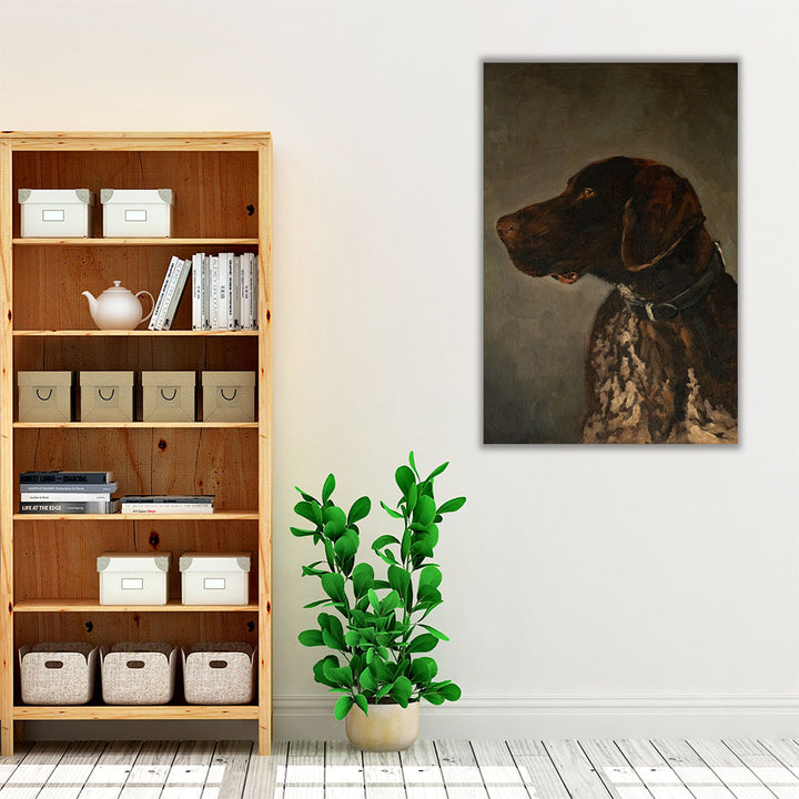 Hunting Dog - Canvas Print Wall Art