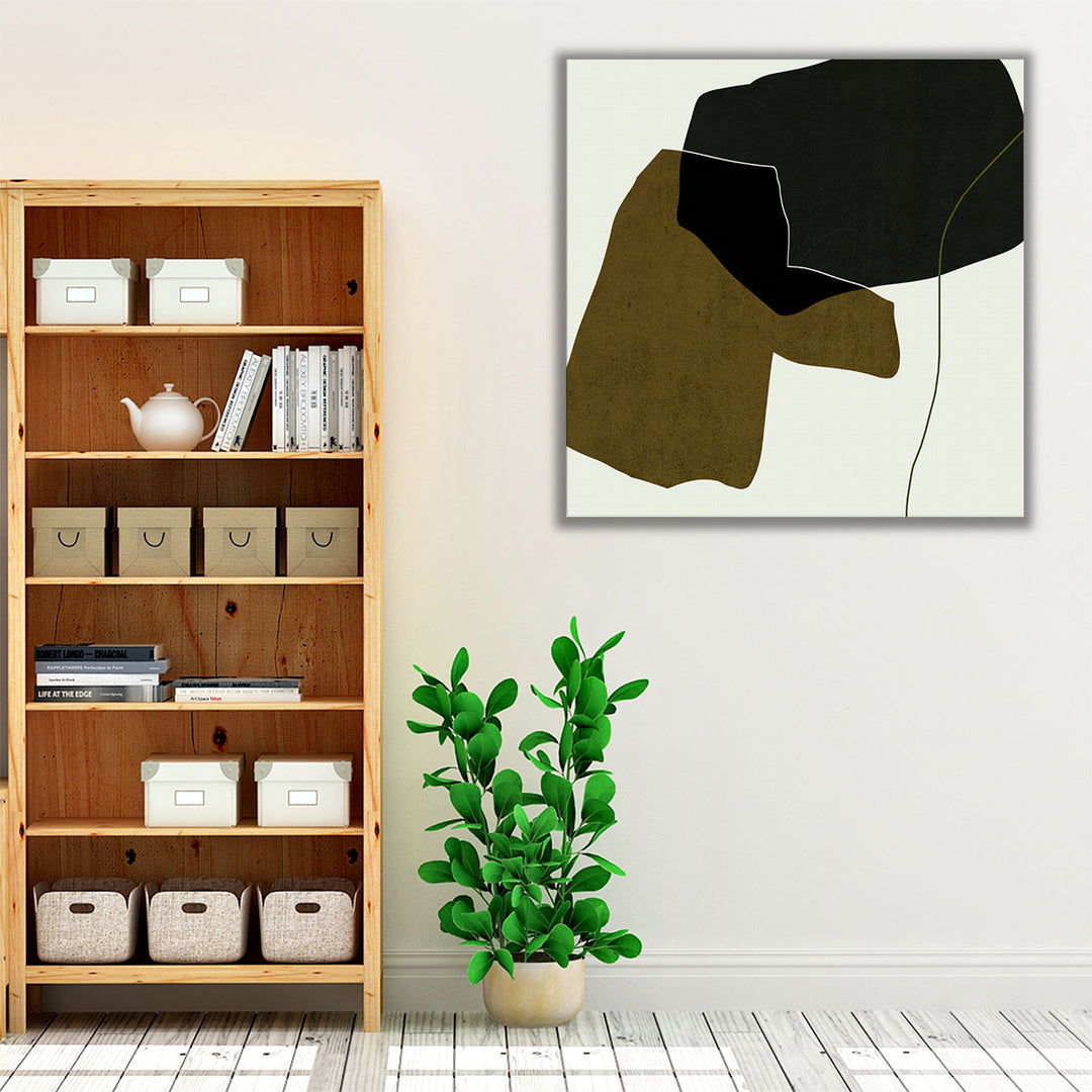 Shape Silhouettes II - Canvas Print Wall Art