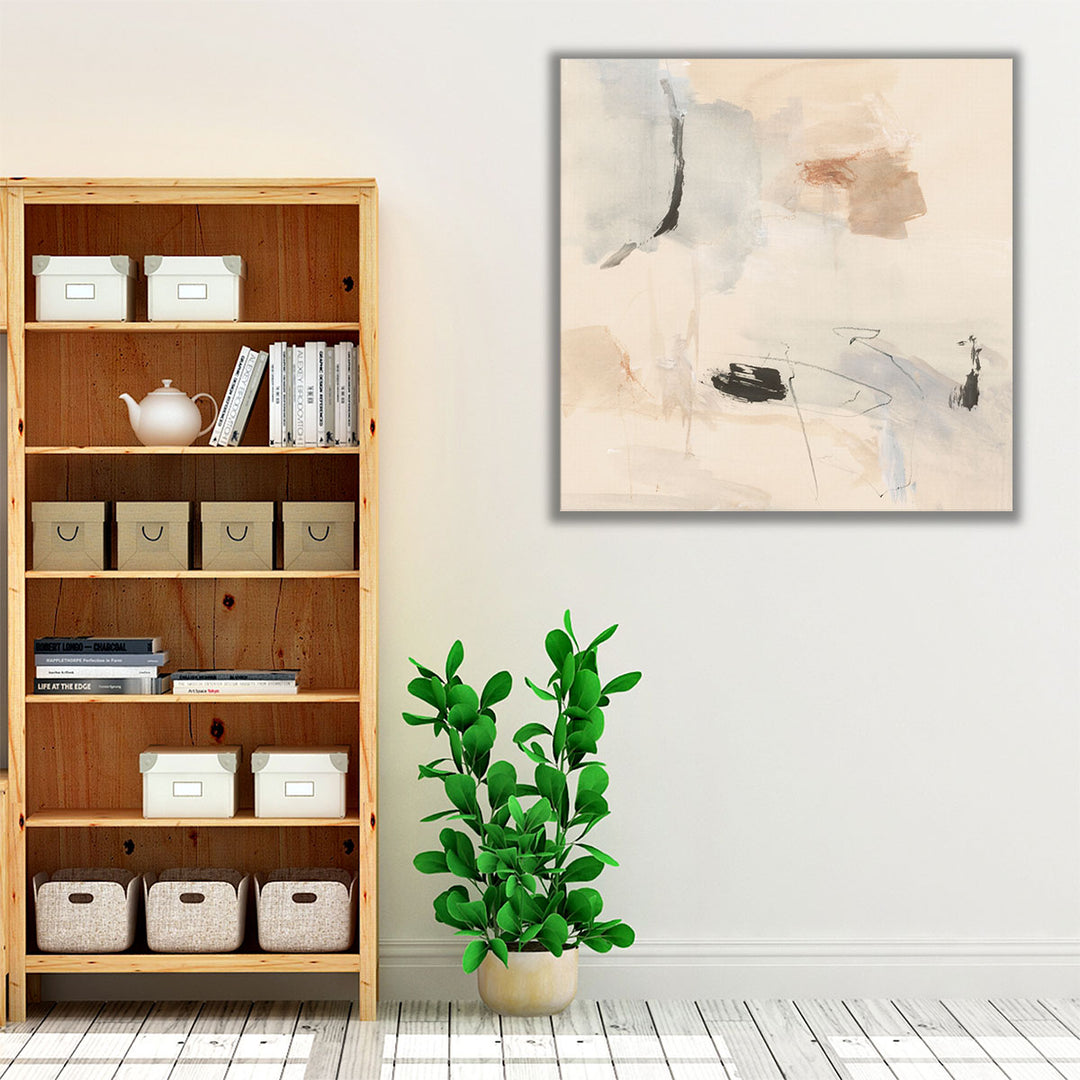 Oat And Slate I - Canvas Print Wall Art