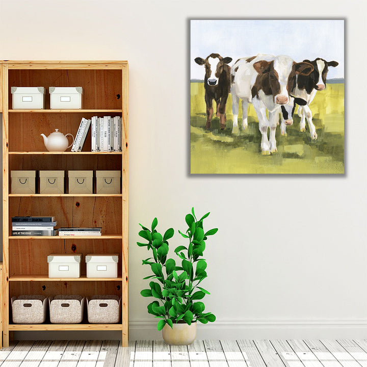 Grazers II - Canvas Print Wall Art