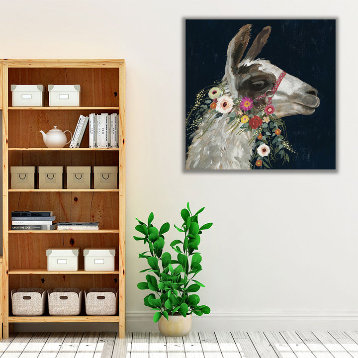 Lovely Llama I - Canvas Print Wall Art