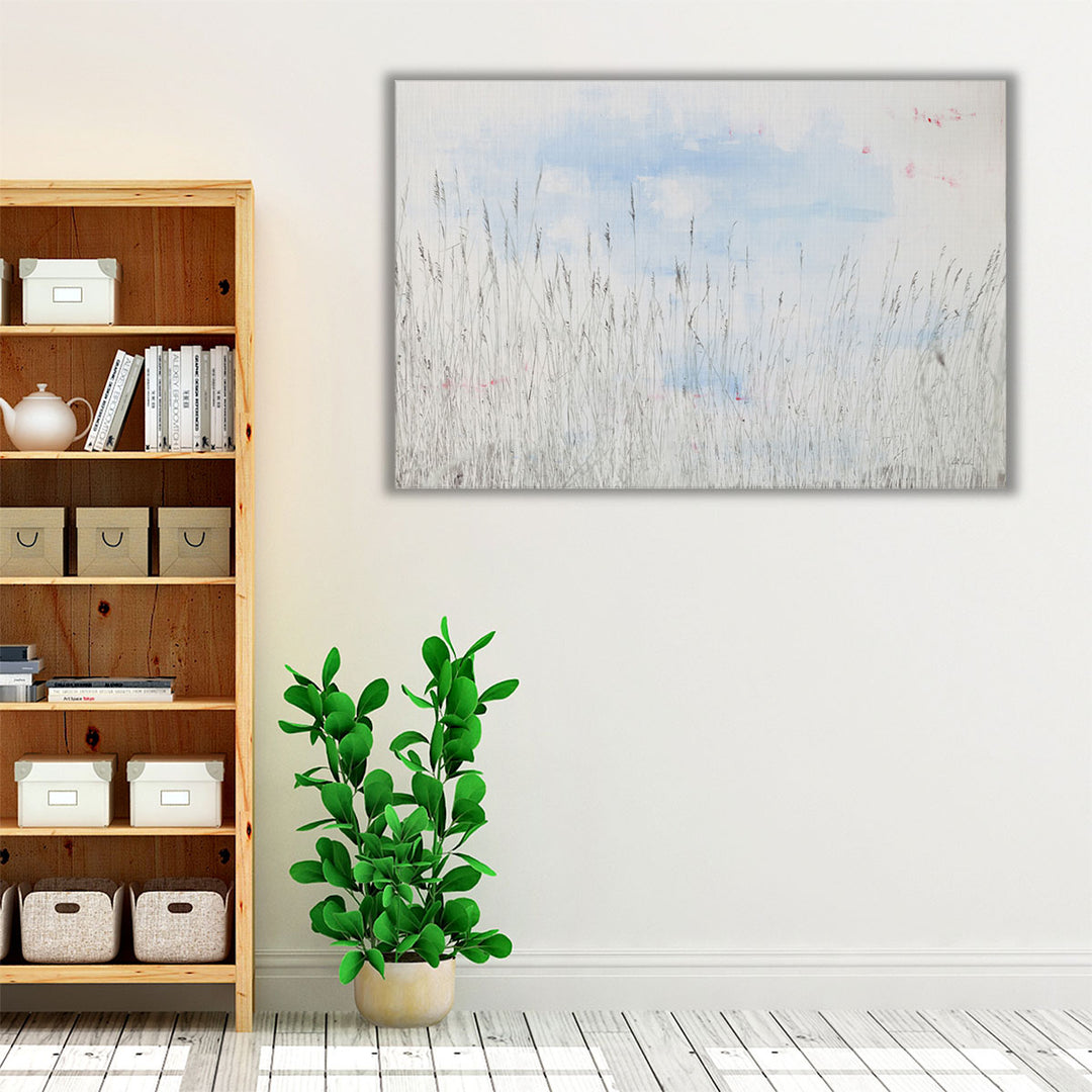 Reeds On The Ley IV - Canvas Print Wall Art