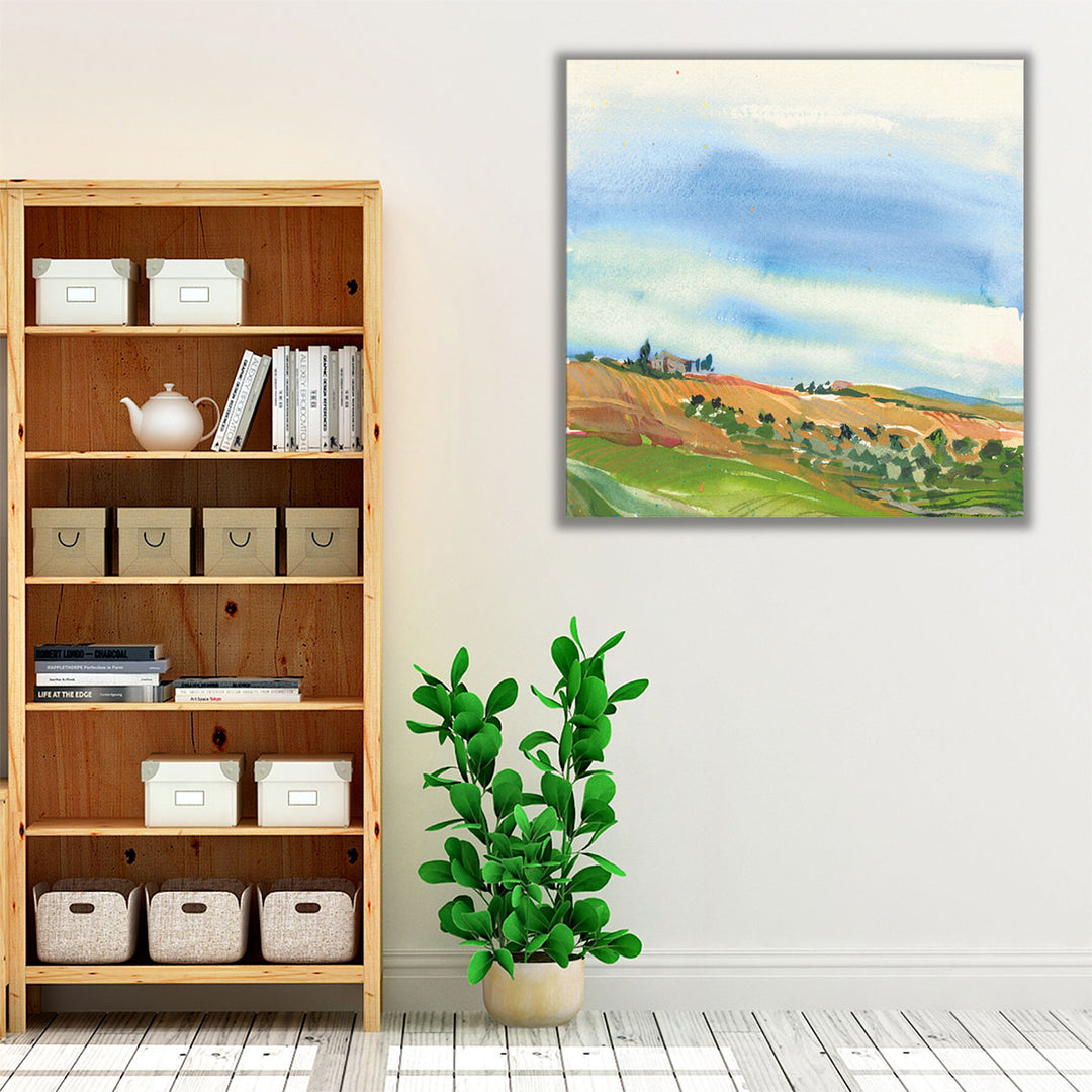 Tuscan Fields - Canvas Print Wall Art